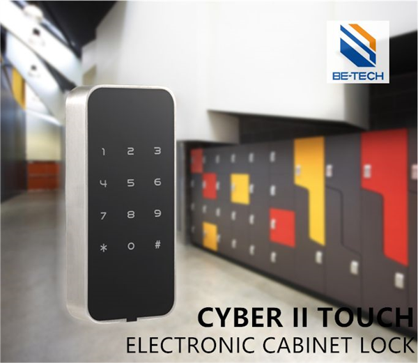 ELECTRONIC CABINET LOCK - CYBER II TOUCH- YOUR CABINETS NEW BEST FRIEND